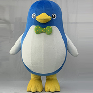 エア着ぐるみ 青いペンギンの詳細 レンタルはエミール東京 エア着ぐるみ 青いペンギンの詳細 レンタルはエミール東京